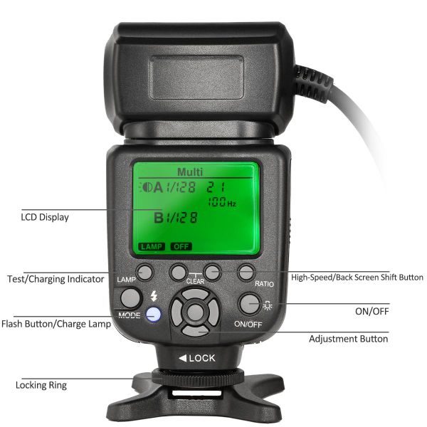 Đèn flash chụp Macro KF-150 TTL for Canon - KF22.006