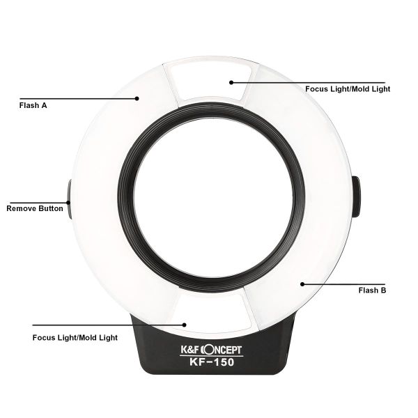 Đèn flash chụp Macro KF-150 TTL for Canon - KF22.006