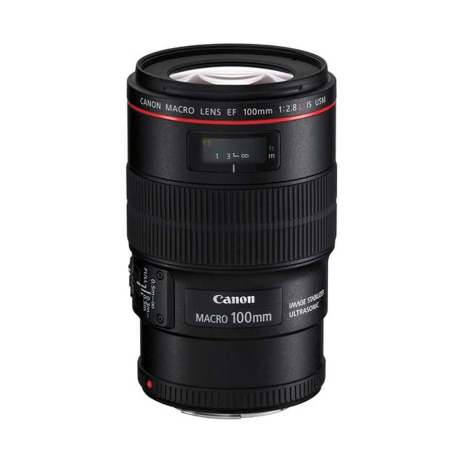 Lens Canon EF 100mm f/2.8L Macro IS USM (Nhập khẩu)