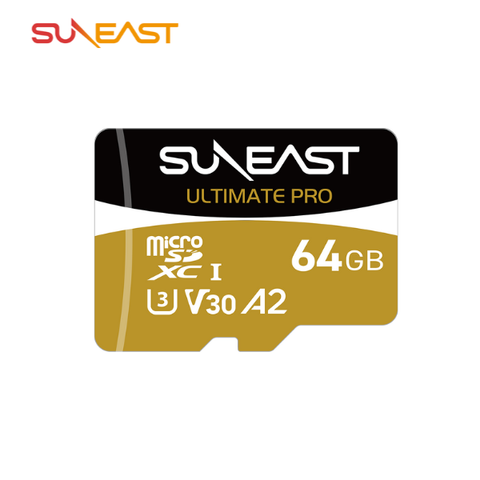 Thẻ nhớ Suneast MicroSDXC 64GB – 208MB/s UHS-I V30 S225 GOLD Series
