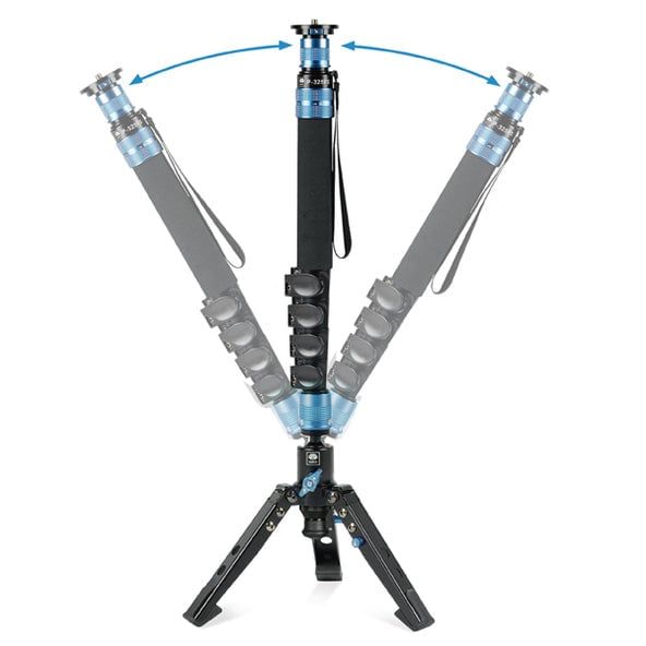 Chân đơn SIRUI P-325FS + ballhead VA-5 (Carbon fibre photo/video Monopod.) - Chính hãng