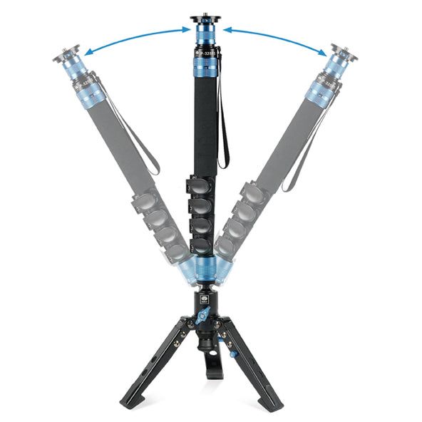 Chân đơn SIRUI P-325FS + ballhead VH-10 (Carbon fibre photo/video Monopod.) - Chính hãng