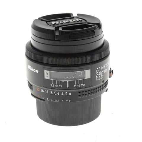 Lens Nikon AF Nikkor 24mm F2.8 non D qua sử dụng