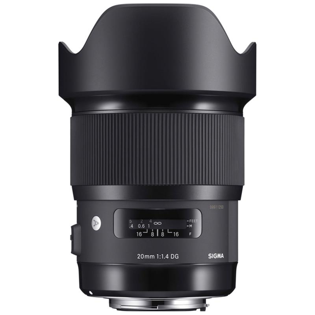 Sigma 20mm F1.4 DG HSM Art ngàm Sony E - Thiết kế của Sigma 20mm F1.4 DG HSM Art ngàm Sony E