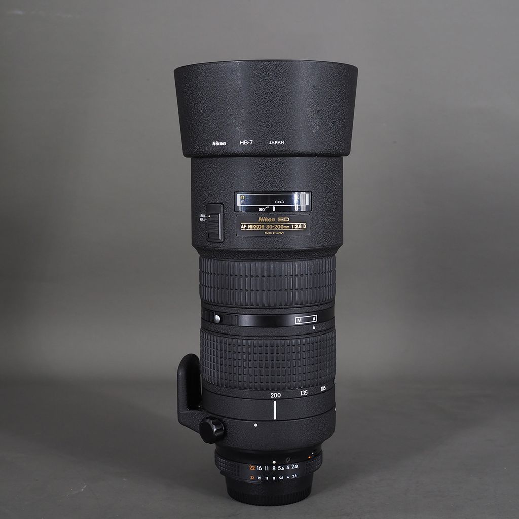 Lens Nikon 80-200mm F2.8 AF D ED iii Zoom xoay (QSD, 95%)