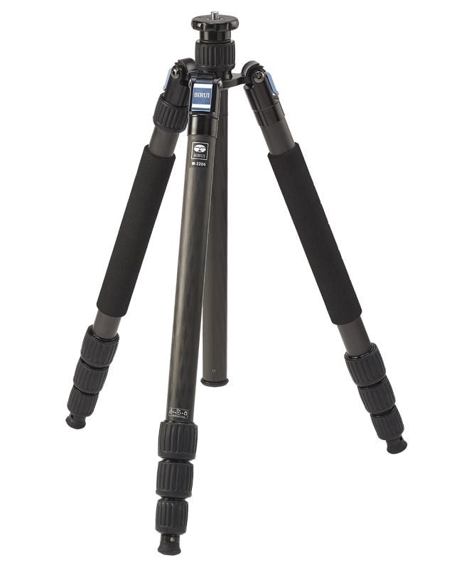 Chân máy Carbon chống nước Sirui W-2204 (Không bao gồm ballhead) - Chính hãng