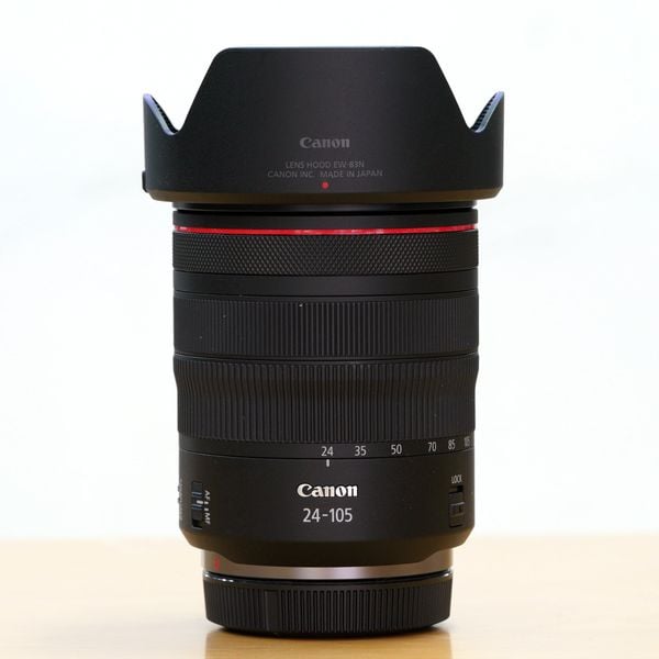 Ống kính Canon RF 24-105MM F4 L IS USM cũ (đã qua sử dụng - 99%)