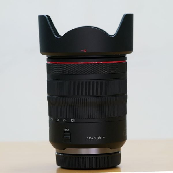 Ống kính Canon RF 24-105MM F4 L IS USM cũ (đã qua sử dụng - 99%)