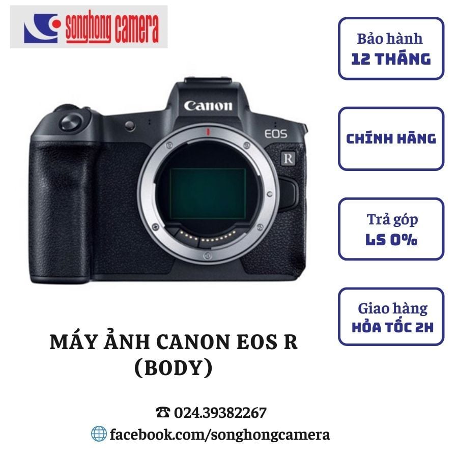 Máy ảnh Canon EOS R body ( Mới 100% )