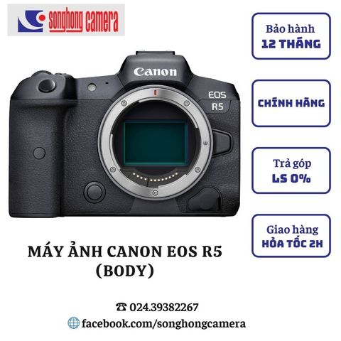 Máy Ảnh Canon EOS R5 Body ( Mới 100% )