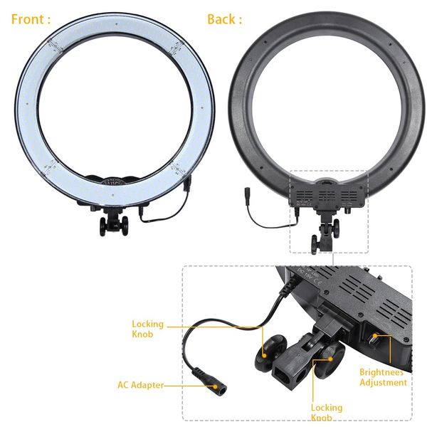 Đèn LED Video Light Ring Studio RL-18
