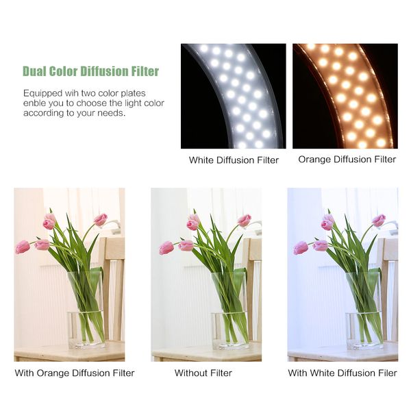 Đèn LED Video Light Ring Studio RL-18