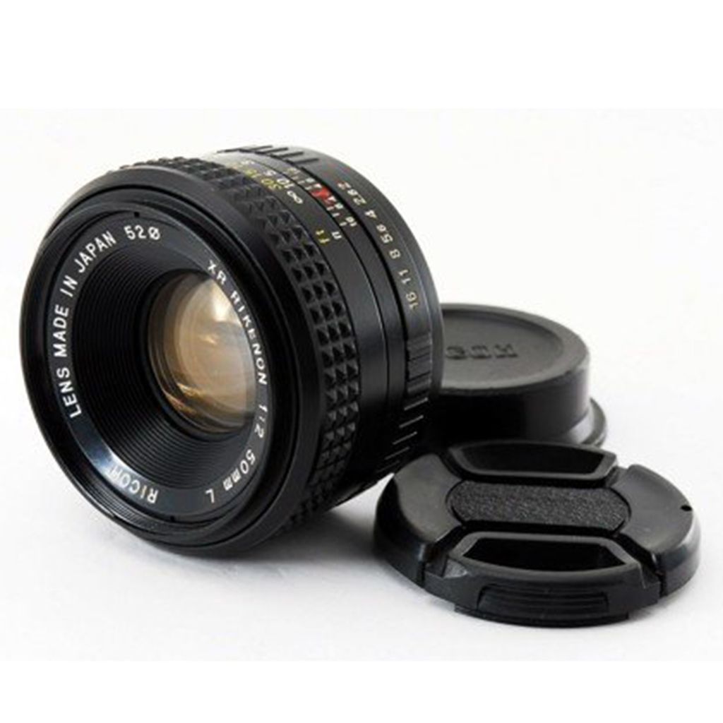 Lens XR Rikenon 50mm F2 MF (Qua sử dụng)