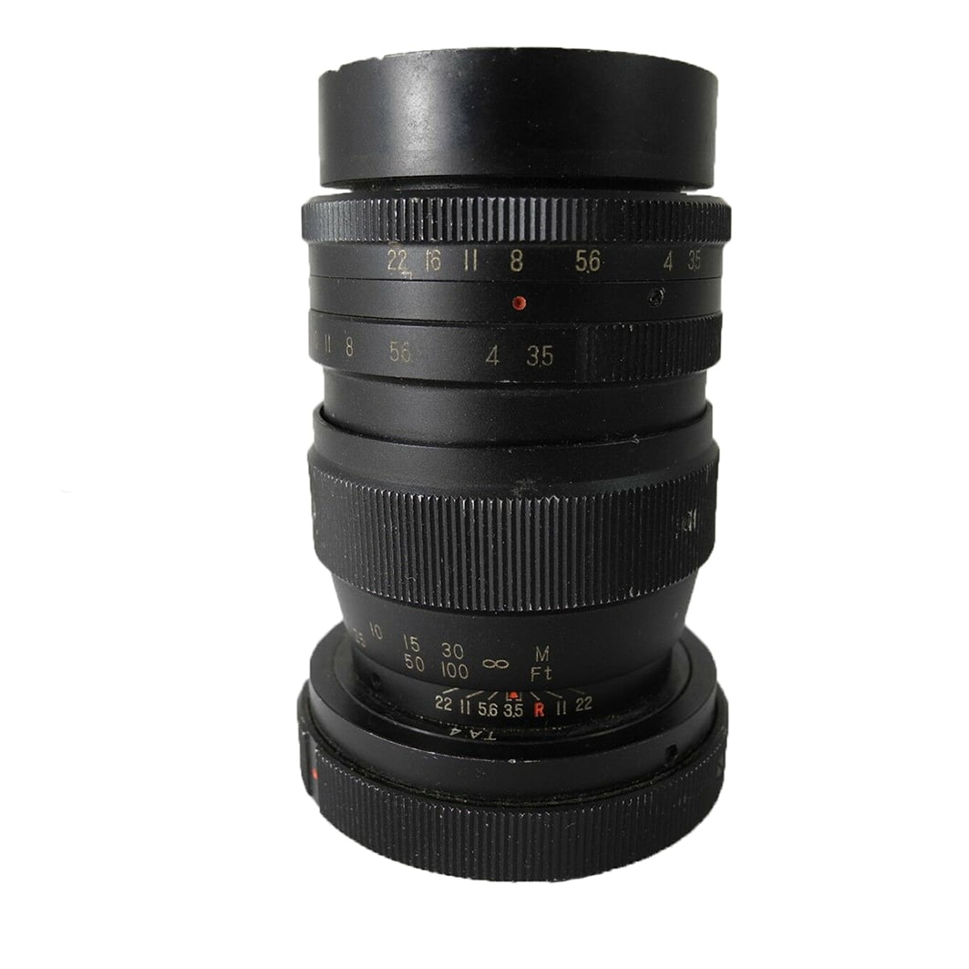 Vivitar 135mm F3.5 ngàm Canon FD (cũ) - Thiết kế của Vivitar 135mm F3.5 ngàm Canon FD (cũ)