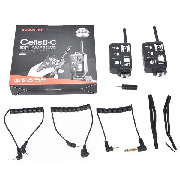 Bộ Thu Phát Flash không dây đa năng Godox Cells II cho Canon