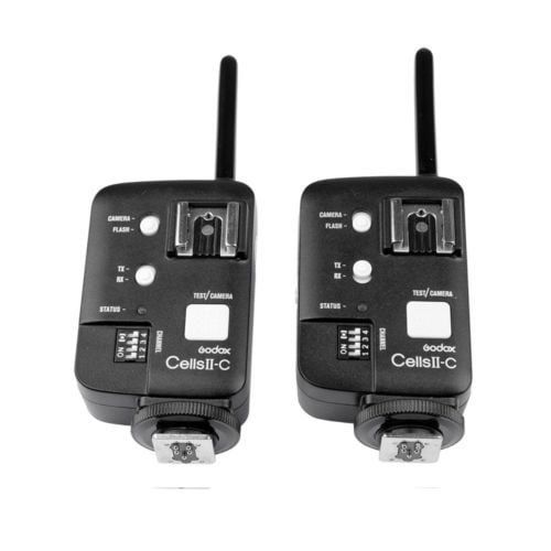 Bộ Thu Phát Flash không dây đa năng Godox Cells II cho Canon