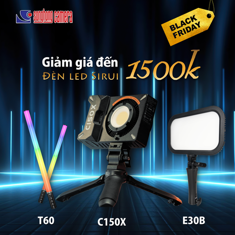 Đèn SIRUI T60 tube với ứng dụng và điều khiển từ xa (SIRUI Duken T60 Telescopic Tube) RGB - LED dạng Tube - Chính hãng