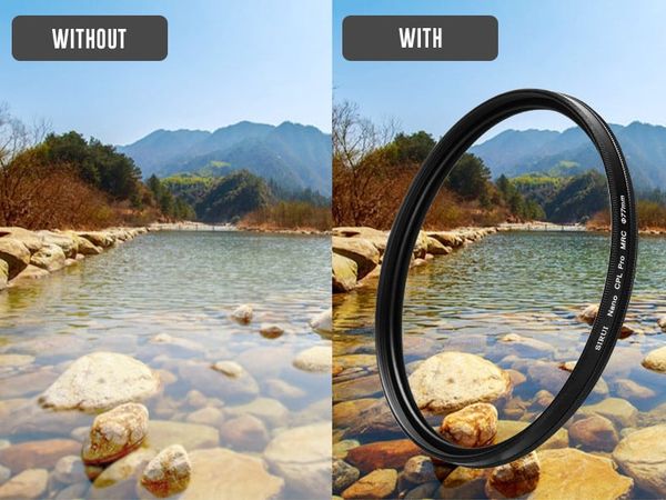 FILTER SIRUI NANO CPL PRO MRC 77MM - Chính hãng
