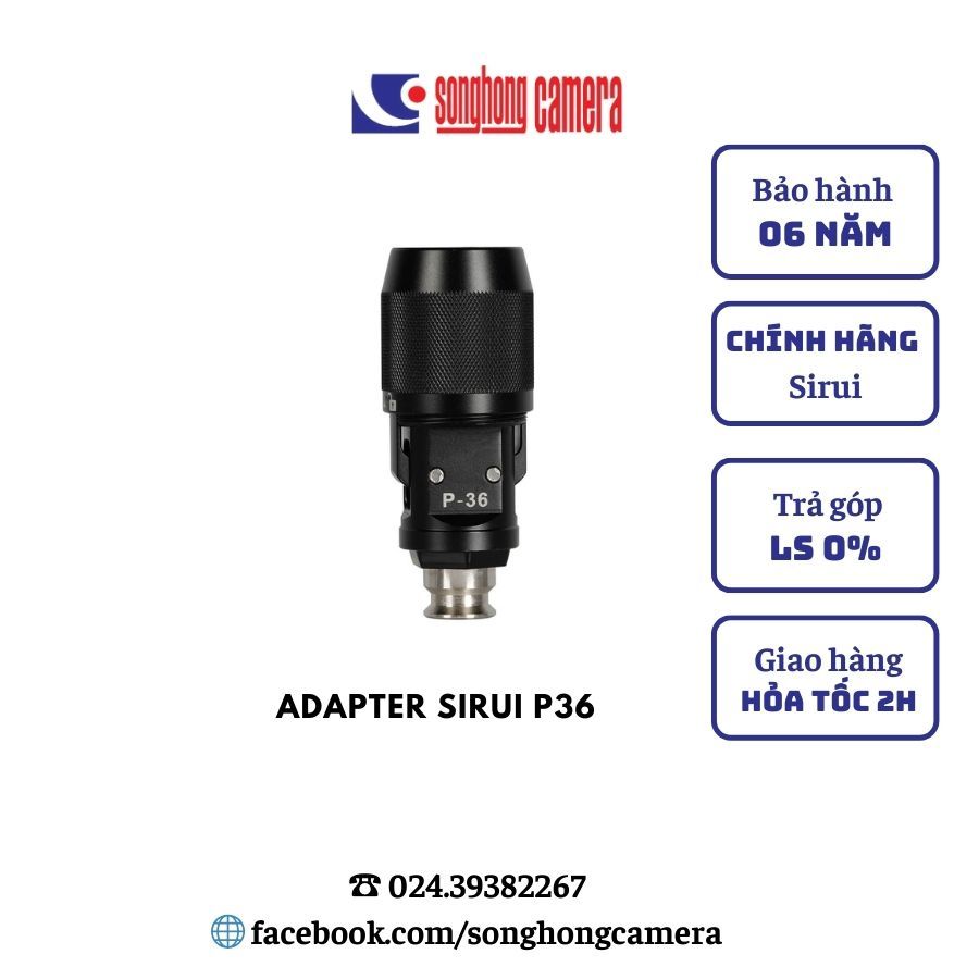 Bộ chuyển đổi chân phụ Sirui P-36 - Chính hãng