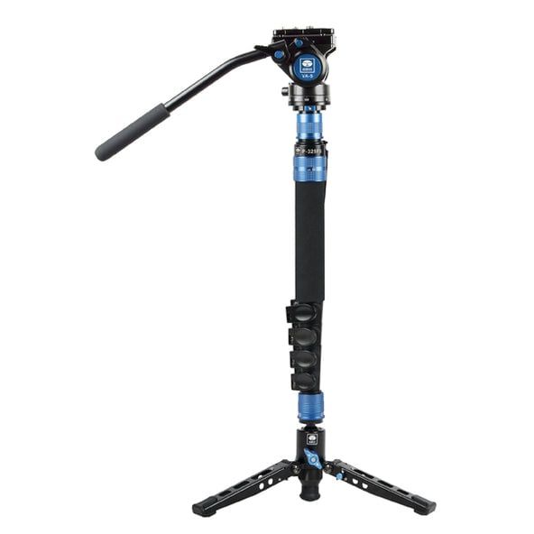 Chân đơn SIRUI P-325FS + ballhead VH-10 (Carbon fibre photo/video Monopod.) - Chính hãng