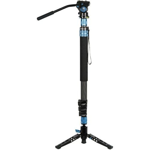 Chân đơn Monopod SIRUI P-424 FL Carbon + Ballhead VA5 - Chính hãng