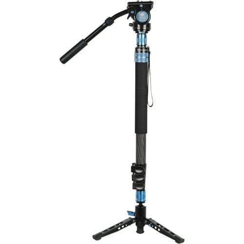 Chân đơn Monopod SIRUI P-424 FL Carbon + Ballhead VH10 - Chính hãng