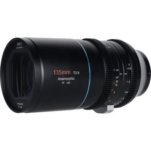 Ống kính Anamorphic SIRUI Venus 135mm T2.9 1.8x Fullframe dành cho Sony, Nikon, Canon - Chính hãng
