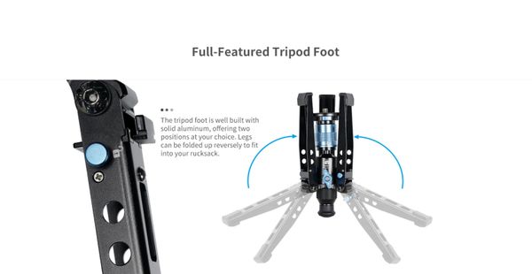 Chân đơn SIRUI P-325FL sợi carbon (Carbon fibre photo/video Monopod.) - Chính hãng