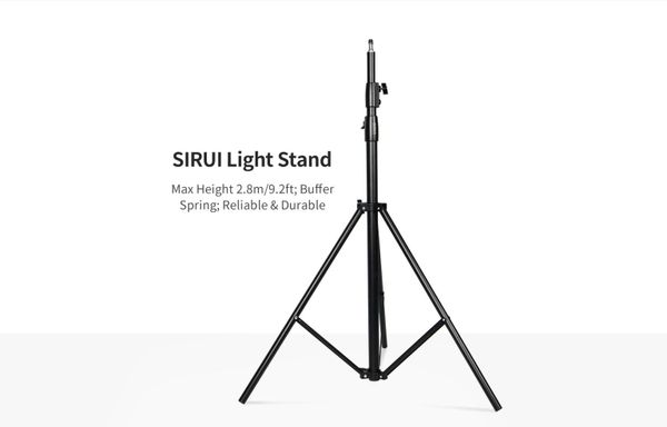 Bộ kit chân đèn SIRUI DJ280 + softbox SIRUI RGX60 - Chính hãng