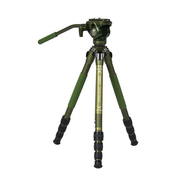Chân máy quay SIRUI CT04+CT5 Pilot Series (màu xanh) - Chính hãng