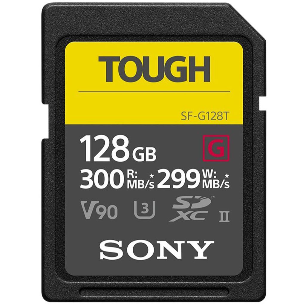 Thẻ nhớ Sony SDXC 128GB SF-G series TOUGH UHS-II V90 U3 300MB/s