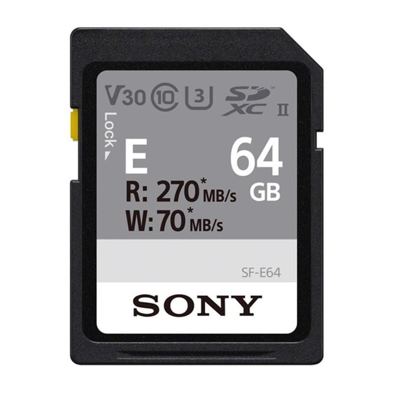 Thẻ Nhớ SDXC Sony 64GB 270MB/70MB/S (SF-E64/T1)