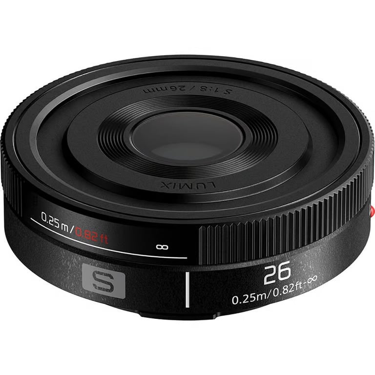 Panasonic LUMIX S 26mm F8 MF - Thiết kế của Panasonic LUMIX S 26mm F8 MF