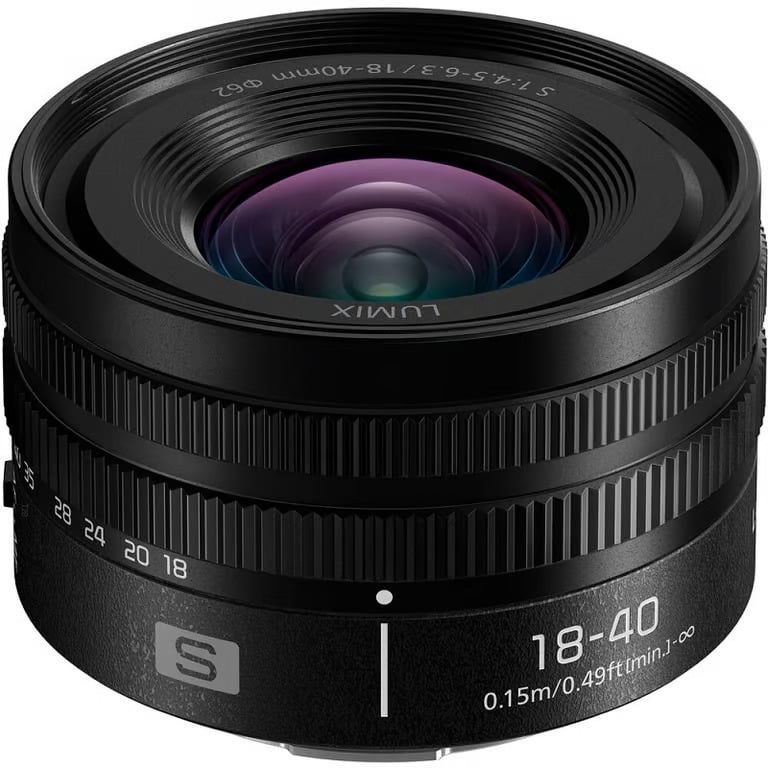 Panasonic LUMIX S 18-40mm F4.5-6.3 - Thiết kế của Panasonic LUMIX S 18-40mm F4.5-6.3
