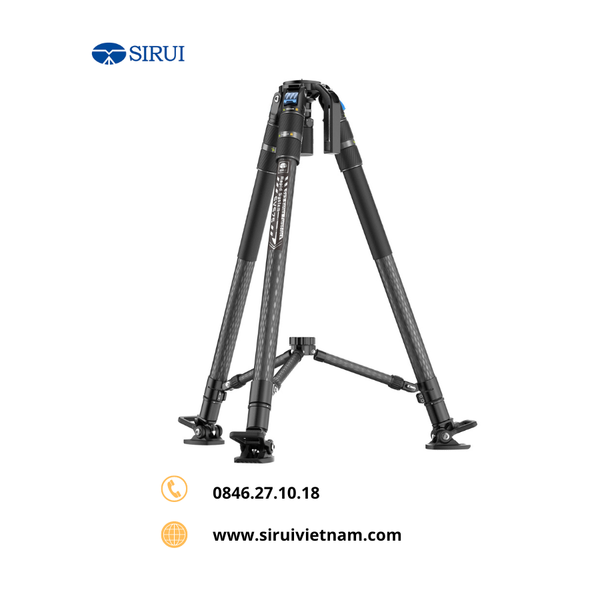 Chân máy quay SIRUI SVS75 + SVH15 Pro (Chính hãng)