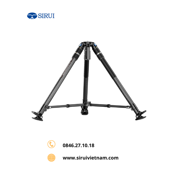 Chân máy quay SIRUI SVS75 + SVH15 Pro (Chính hãng)