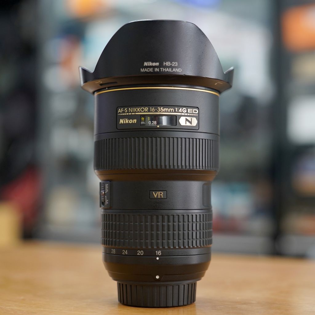 Lens Nikon AF-S Nikkor 16-35mm F/4G ED VR (qua sử dụng)