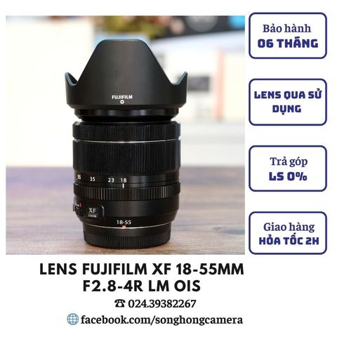 Lens Fujifilm XF 18-55mm F2.8-4R LM OIS  ( 98% )