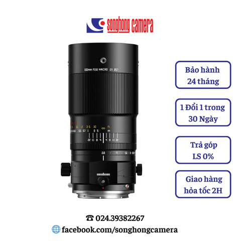 Lens TTartisan Tilt Shift T&S 100mm F2.8 Macro 2X for Nikon Z  ( Chính hãng )