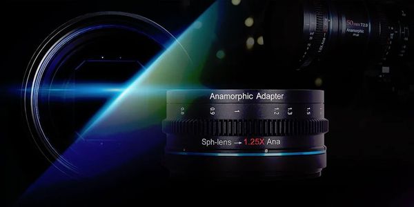 Ống kính Bộ chuyển đổi Anamorphic SIRUI 1.25X - Chính hãng