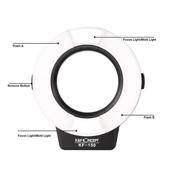Đèn flash chụp Macro KF-150 TTL for Nikon