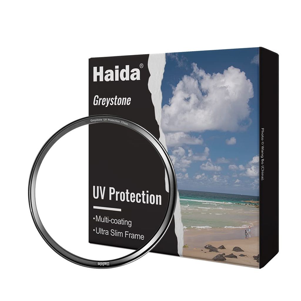 Kính lọc bảo vệ ống kính Haida Greystone 49mm Ultra Slim HD (HD4775)