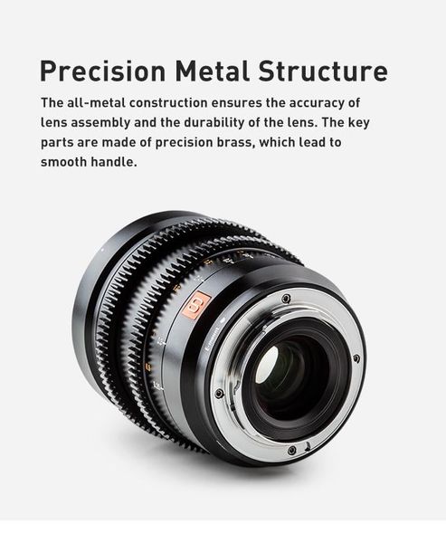 Ống kính Viltrox S 20mm T2.0 Cine