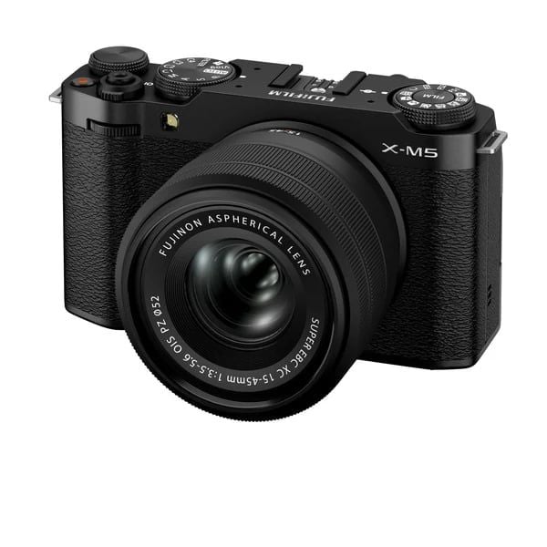 Máy ảnh FUJIFILM X-M5 kit 15-45mm màu đen