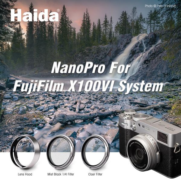 Filter Haida Nano Pro for Fuji X100 series ( X100, X100S, X100T, X100F, X100V, X100VI )