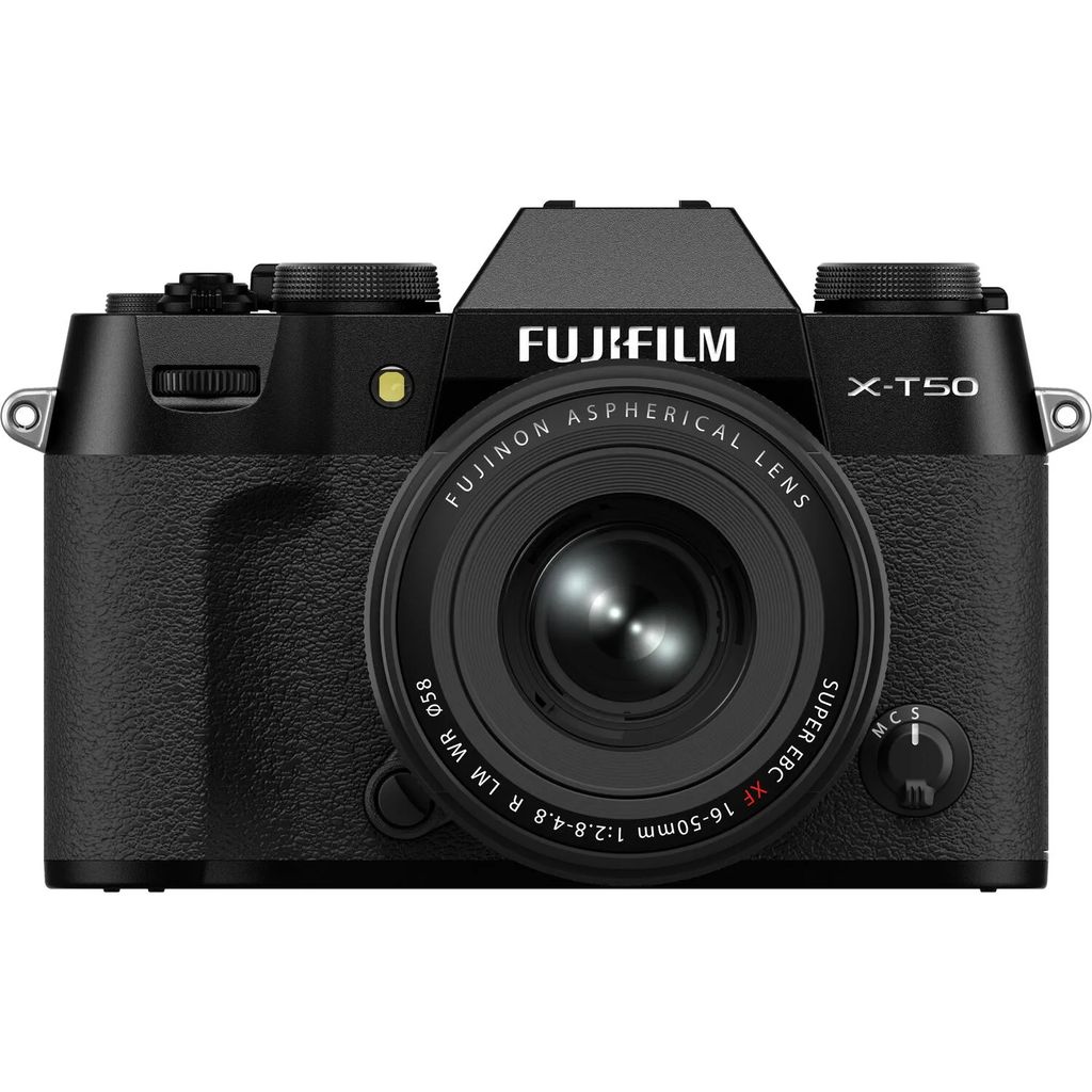 FUJIFILM X-T50 Kit lens 15-45mm f/3.5-5.6 OIS PZ (Máy mới 100%) - Màu đen/ Black