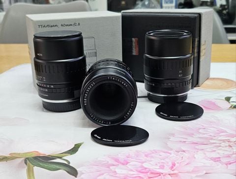 Ống kính TTArtisan 40mm F2.8 Macro for Canon RF (qua sử dụng, mới 99% fullbox)