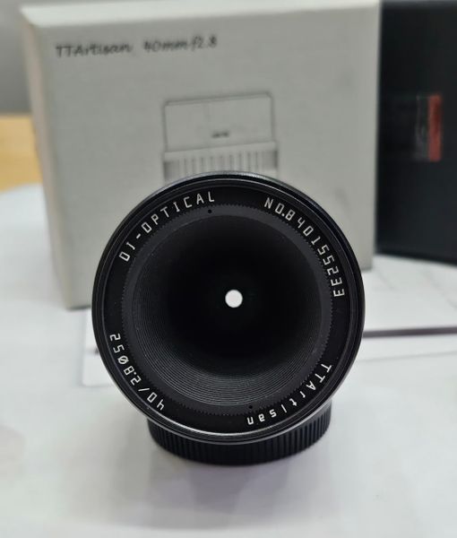 Ống kính TTArtisan 40mm F2.8 Macro for Canon RF cũ (đã qua sử dụng - 99%)