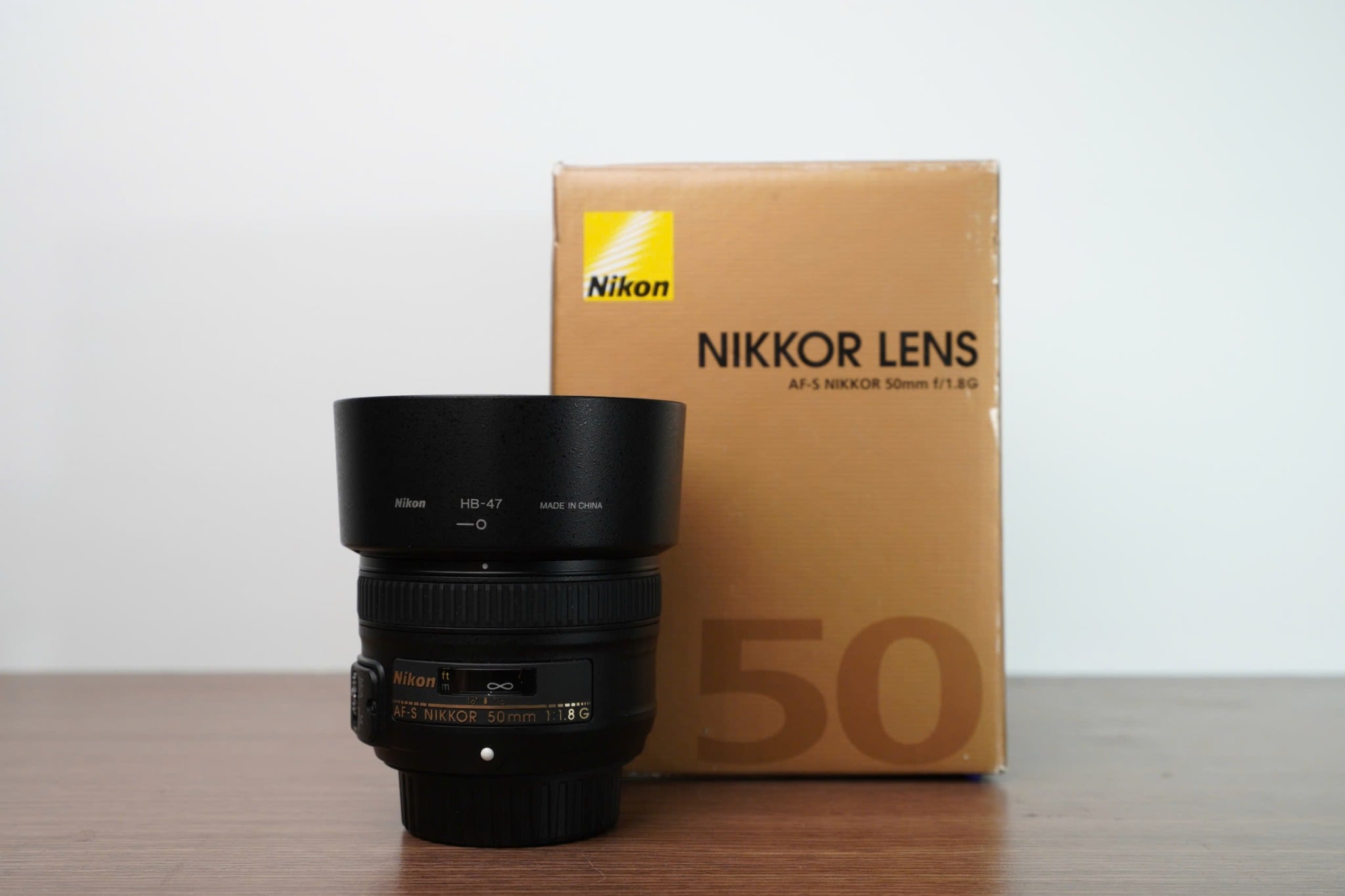 Nikon AF-S NIKKOR 50mm F1.8G (cũ) - Thiết kế của Nikon AF-S NIKKOR 50mm F1.8G (cũ)