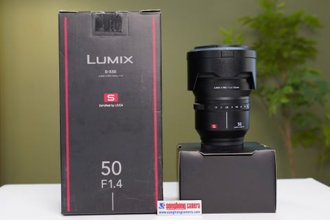Lens Lumix S PRO 50mm F1.4 (lens qua sử dụng, fullbox, độ mới 98%)